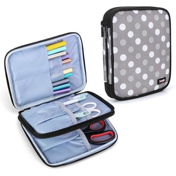 Carrying Bag Compatible with Cricut Pen Set and Basic Tool Set, Double-layer - Picture 7 of 7